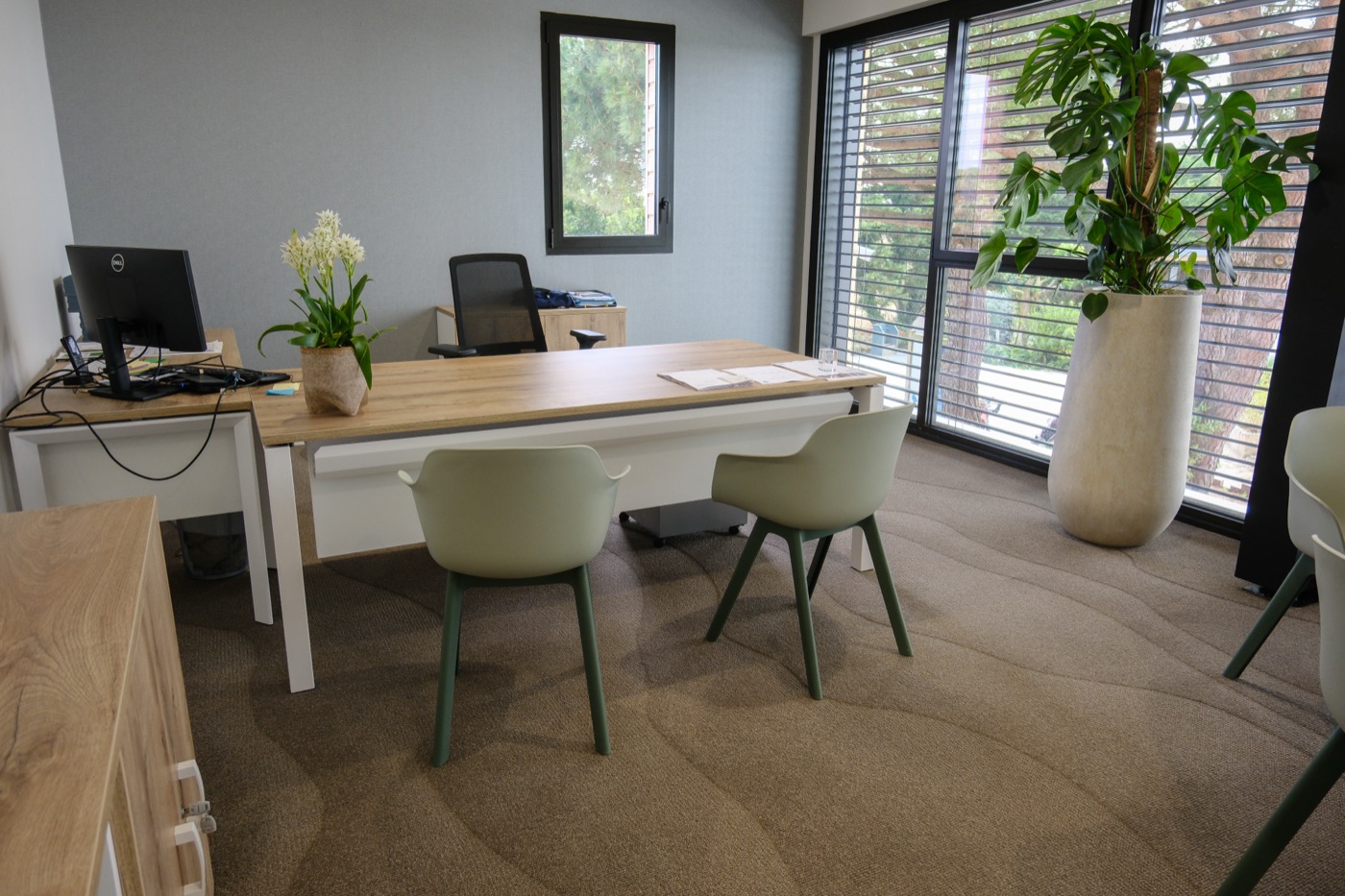 Moquette des bureaux administratifs