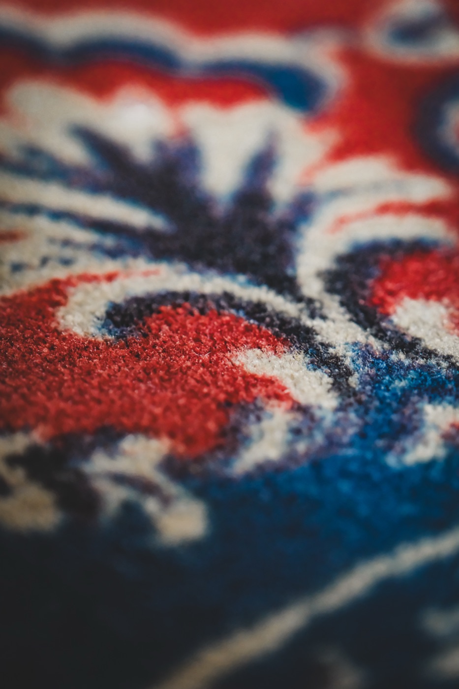 Détail du motif choisi pour le tapis
